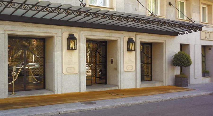 Hotel Barcelo Emperatriz Madrid Exterior foto